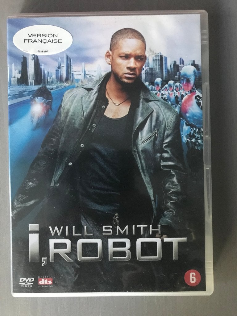 DVD I Robot Will Smith  Let Op ! Franse uitvoering Engels/Fr, Vanaf 6 jaar, Ophalen of Verzenden, Zo goed als nieuw, Science Fiction