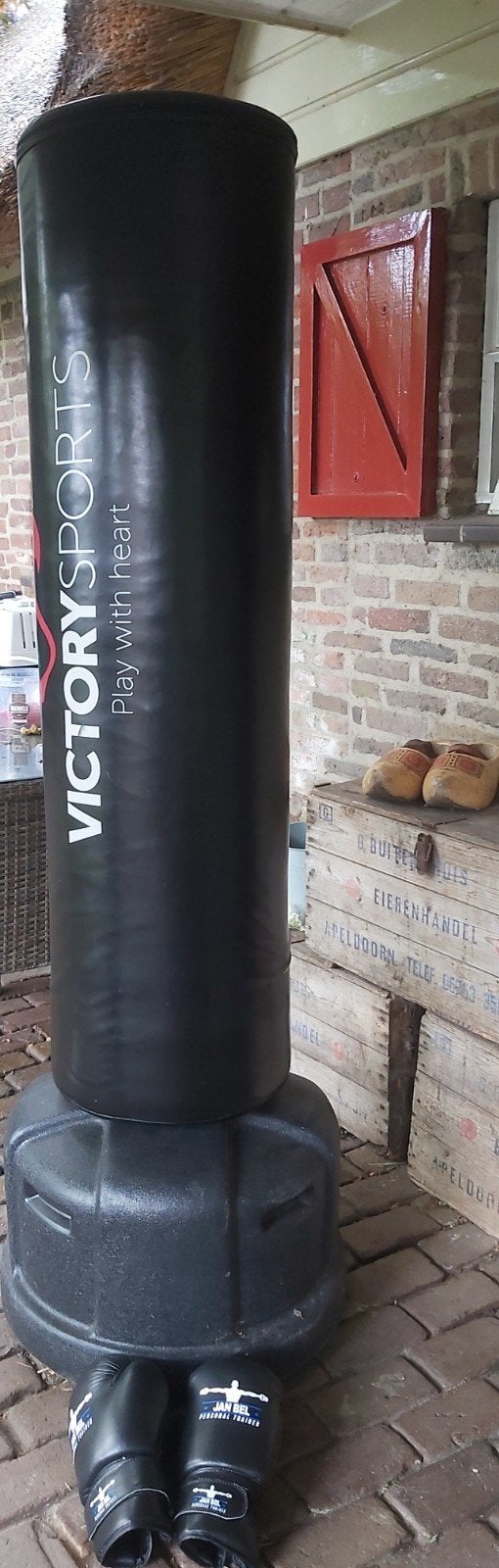 Boksbal met handschoenen als nieuw, Ophalen of Verzenden, Zo goed als nieuw, Boksbal