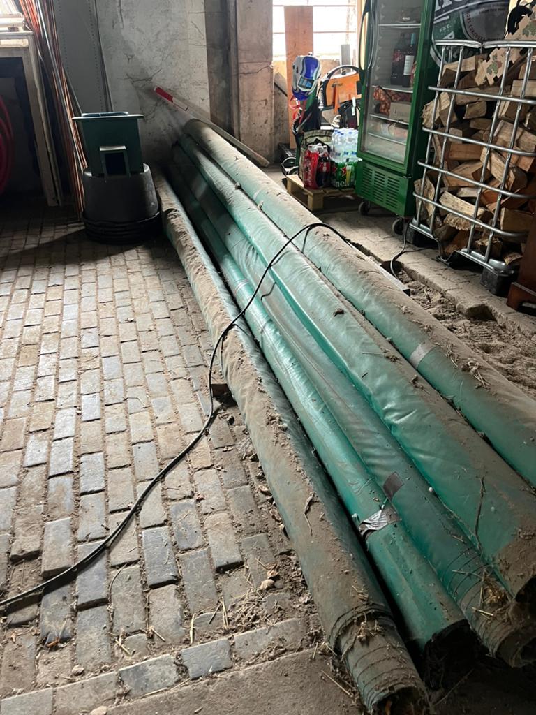 Grote zeilen, Doe-het-zelf en Verbouw, Ophalen of Verzenden, Gebruikt, 15 m² of meer, Zeil