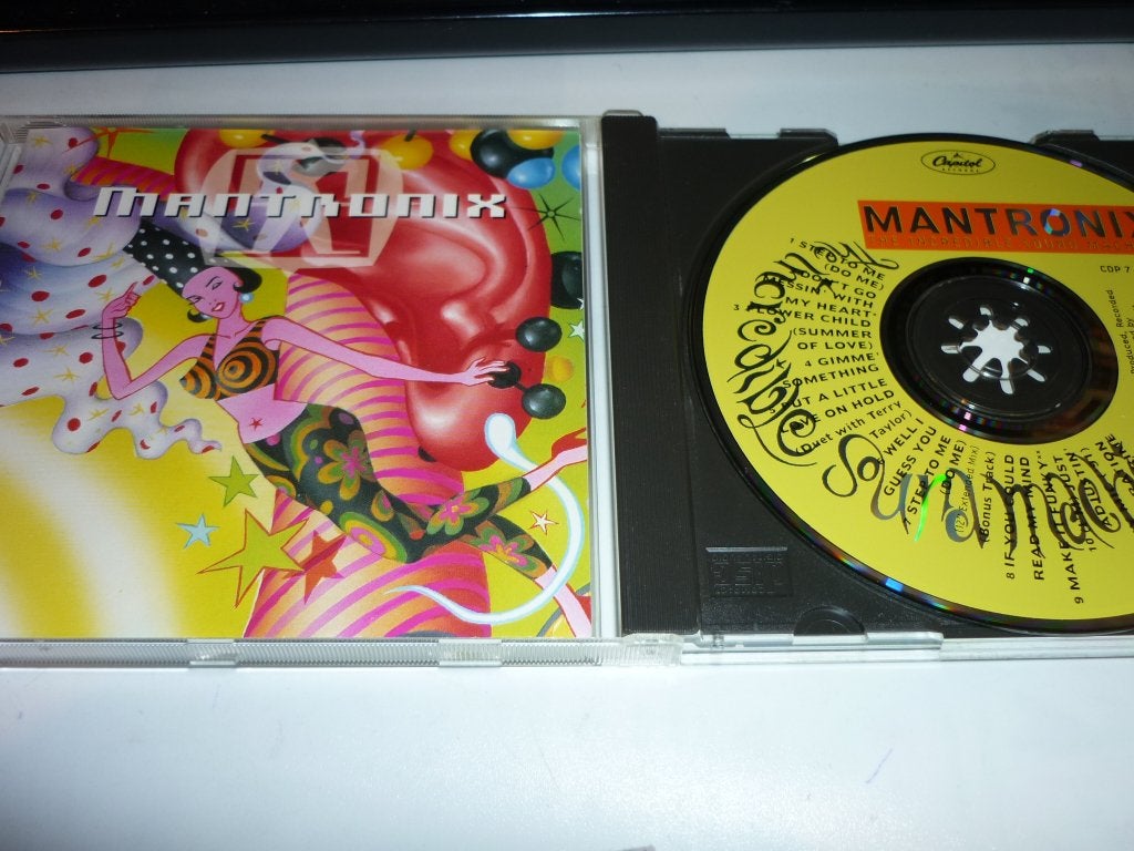 Mantronix de cd the incredible sound machine, Verzenden, Zo goed als nieuw