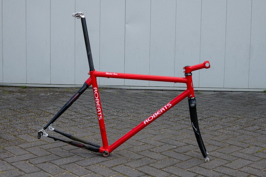 Roberts 953 koersframe, uniek, 10 tot 15 versnellingen, Velgrem, Zo goed als nieuw, 53 tot 57 cm