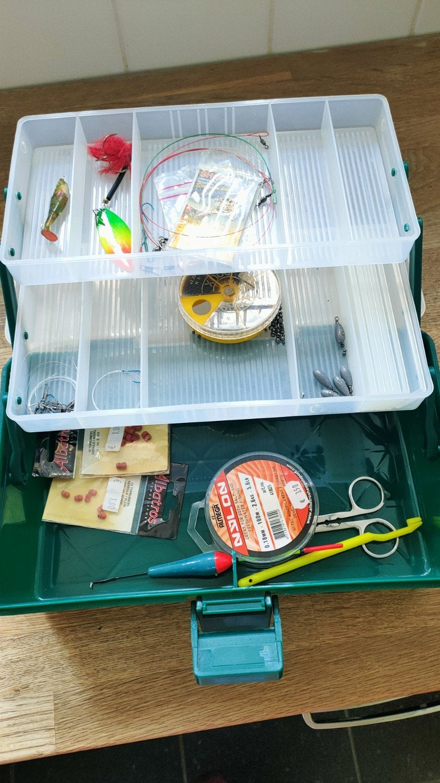 Viskoffer inclusief inhoud, Ophalen, Koffer of Tas