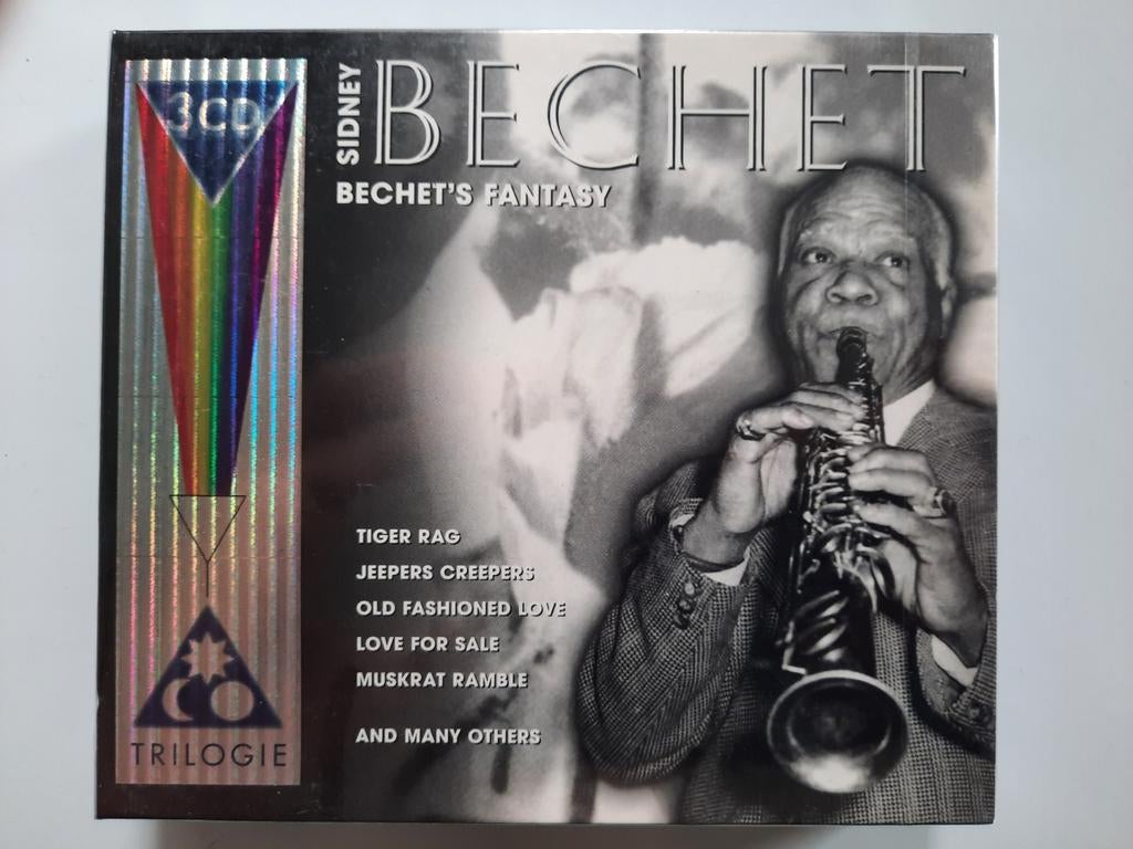 3 cd box  Sidney Bechet   ( nieuw , sealed ), 1980 tot heden, Boxset, Ophalen of Verzenden, Nieuw in verpakking