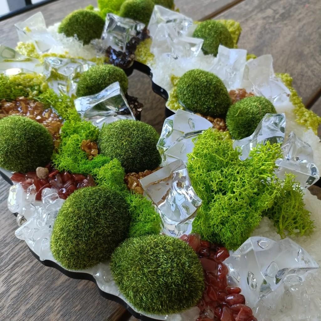 Picture Epoxy moss art, Ophalen of Verzenden