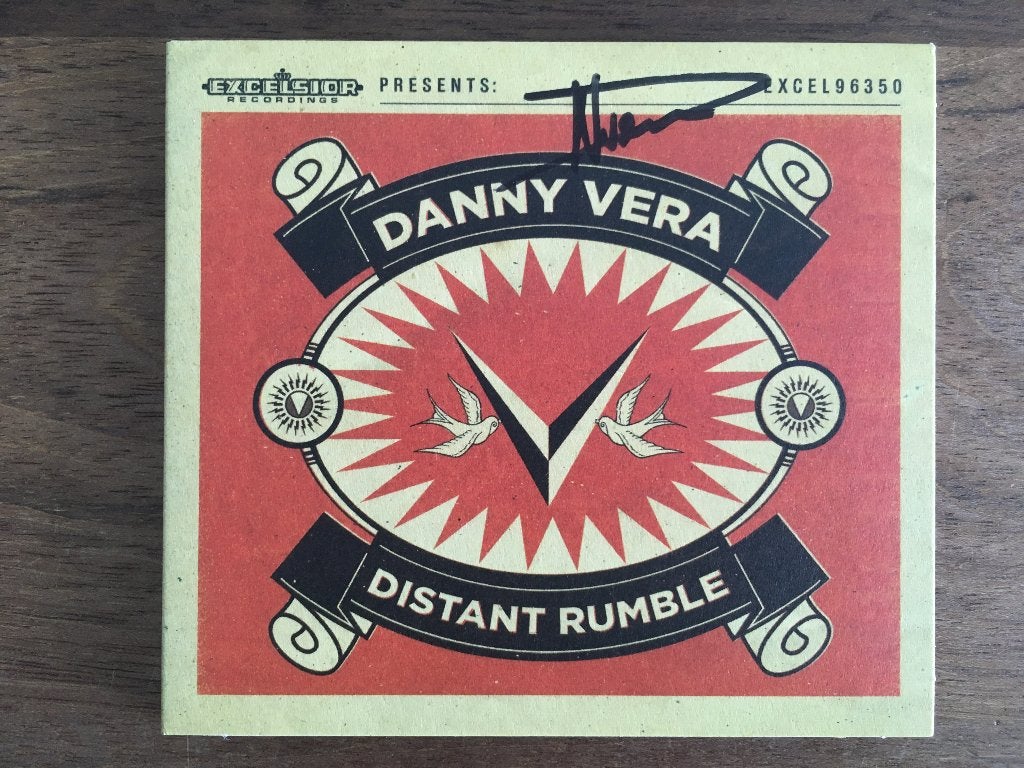 Cd Danny Vera Distant Rumble GESIGNEERD NIEUW Excelsior, Pop, Ophalen of Verzenden, Nieuw in verpakking, Digipak