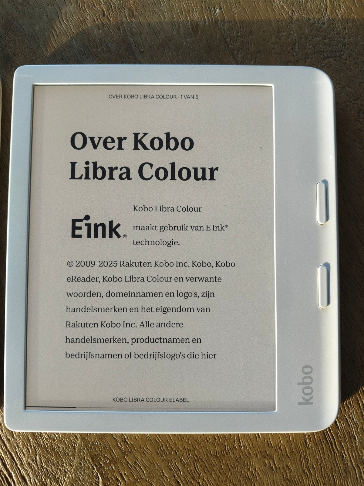 Kobo Libra Colour, Touchscreen, Kobo, Ophalen of Verzenden, Zo goed als nieuw