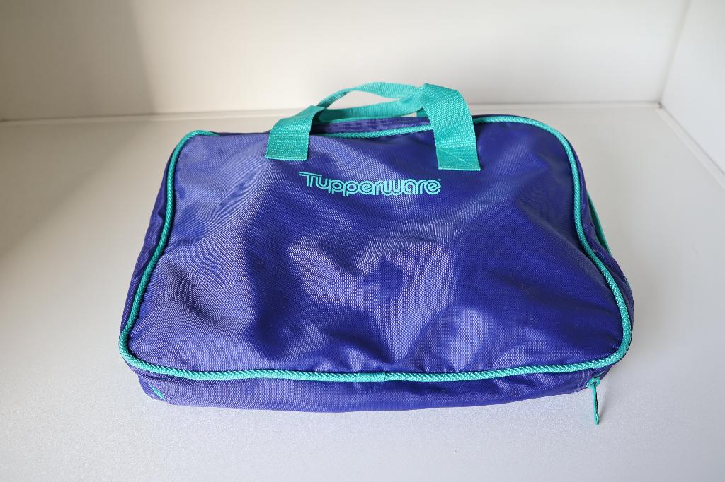 Originele Tupperware tas  zie Foto’s, Ophalen of Verzenden, Zo goed als nieuw, Blauw, Overige typen