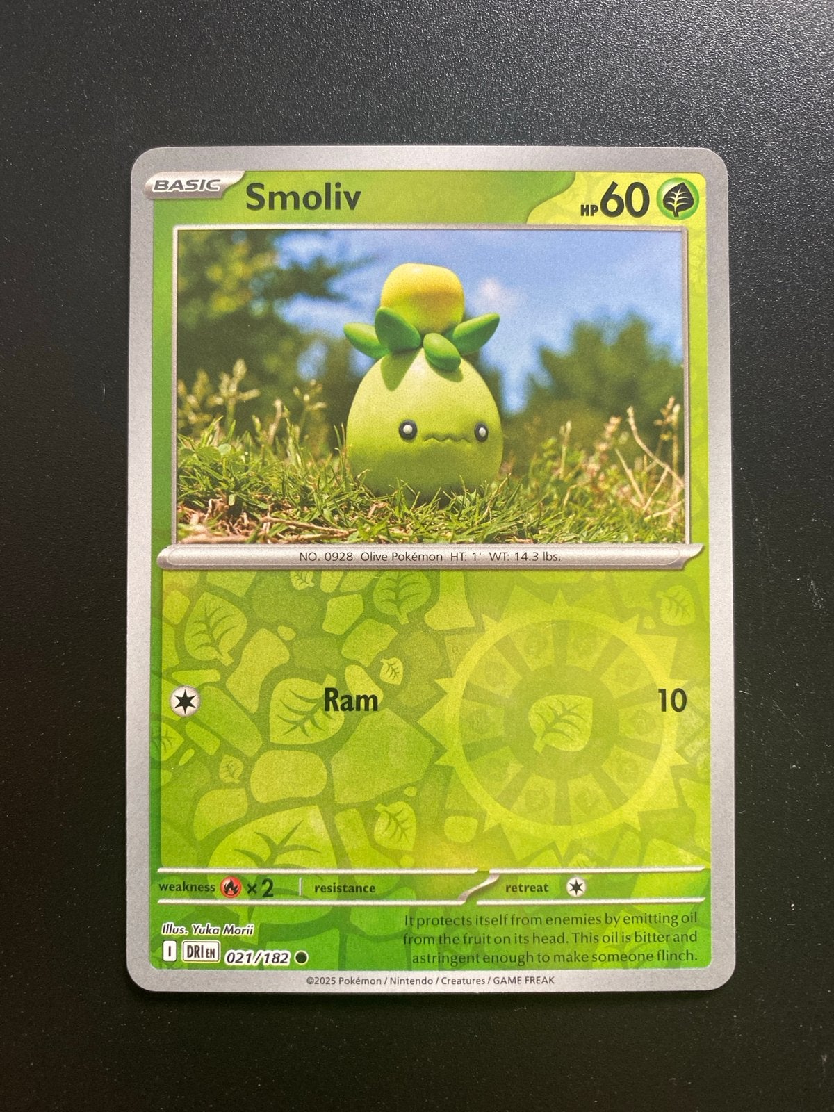 Smoliv 021/182 Reverse Holo Destined Rivals, Ophalen of Verzenden, Nieuw, Losse kaart, Foil