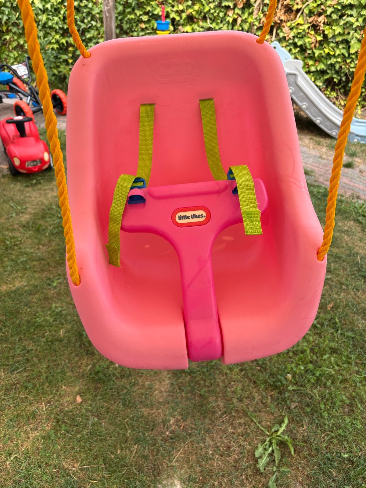 Little Tikes babyschommel roze, Kinderen en Baby's, Speelgoed | Buiten | Speeltoestellen, Ophalen, Zo goed als nieuw, Schommel