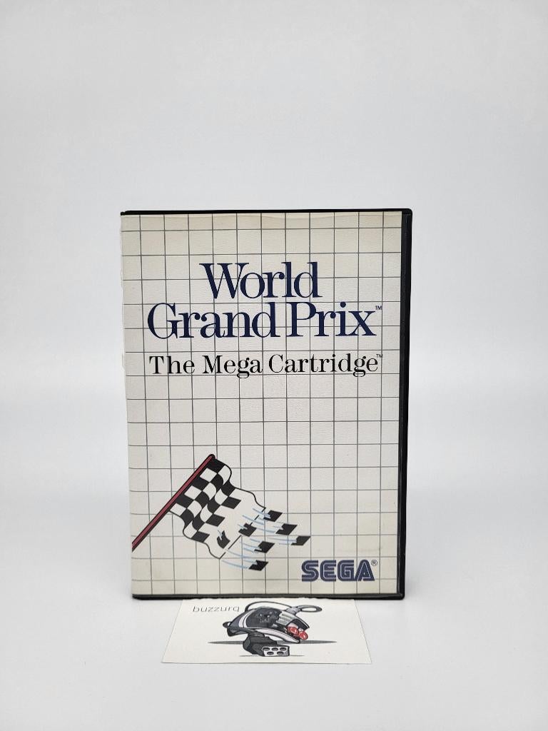 World Grand Prix - SEGA Master system - CIB - PAL, Spelcomputers en Games, Gebruikt, Racen en Vliegen, 2 spelers, Ophalen of Verzenden