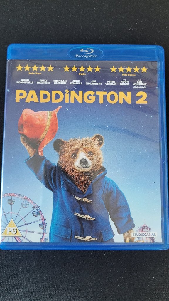 Paddington 2 Blu-ray, Ophalen of Verzenden, Zo goed als nieuw, Avontuur
