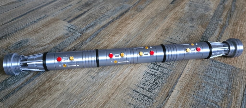 Darth Maul's Lightsaber Double Bladed | Replica, Verzamelen, Star Wars, Ophalen of Verzenden, Nieuw, Replica
