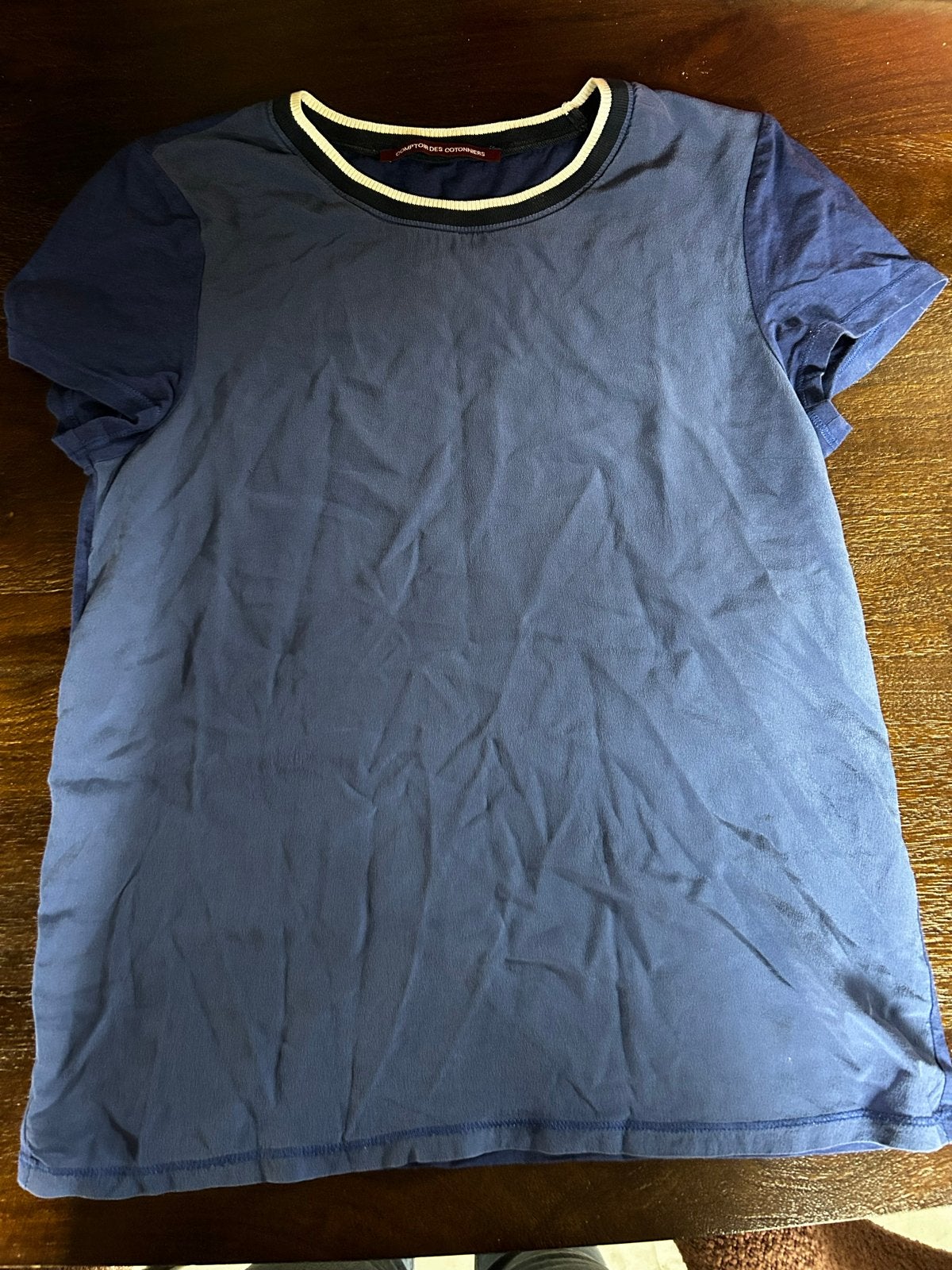 Comptoir des Cotonniers T-shirt - Maat XS, Blauw, Ophalen of Verzenden, Korte mouw, Maat 34 (XS) of kleiner