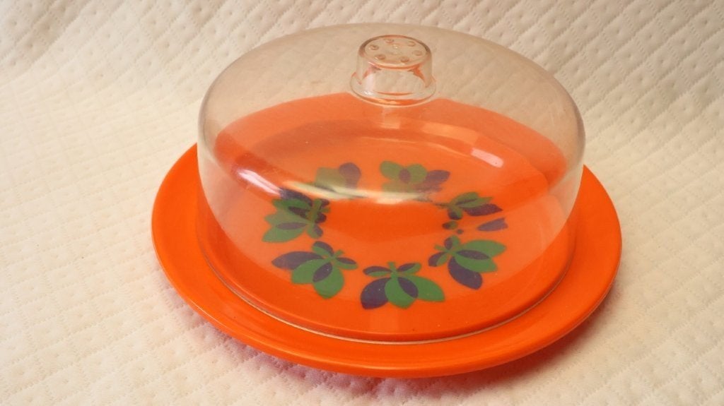 Retro Emsa kaas- of taartstolp, Ophalen of Verzenden, Huis en Inrichting