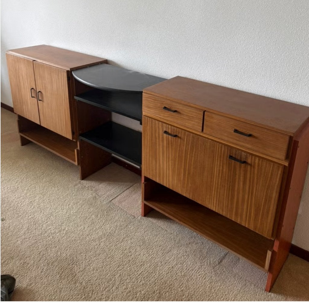 2 x Vintage Deens design kastje, Ophalen, Huis en Inrichting