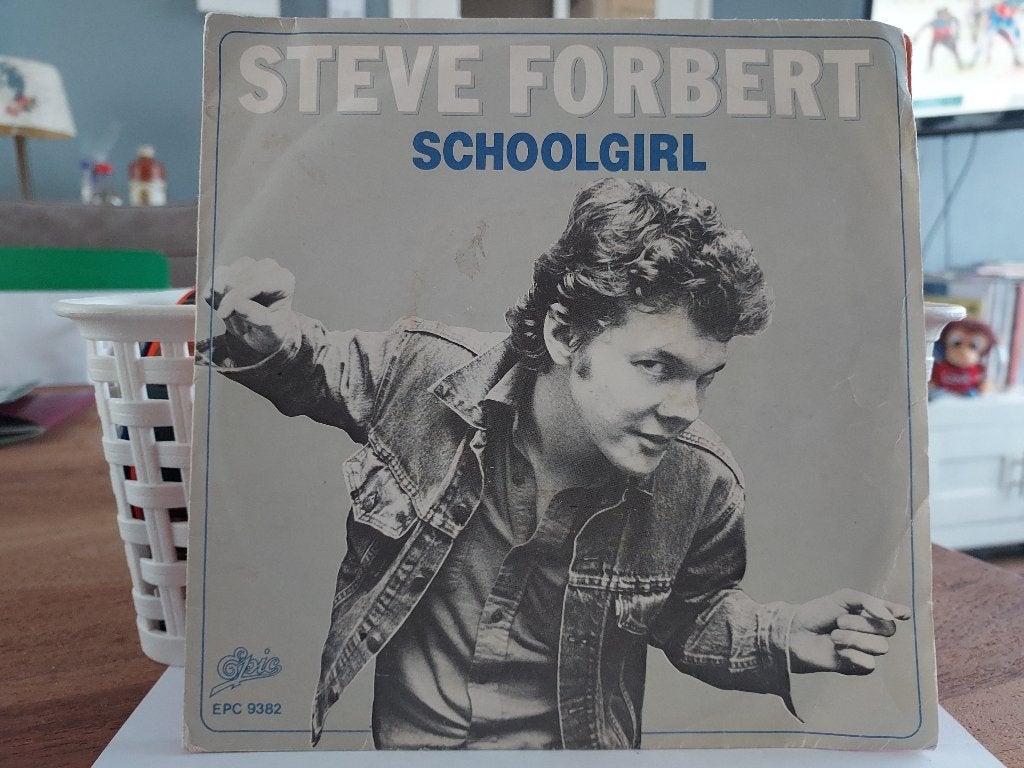 7" Single Steve Forbert - Schoolgirl / Rain, Gebruikt, 7 inch, Ophalen of Verzenden, Pop