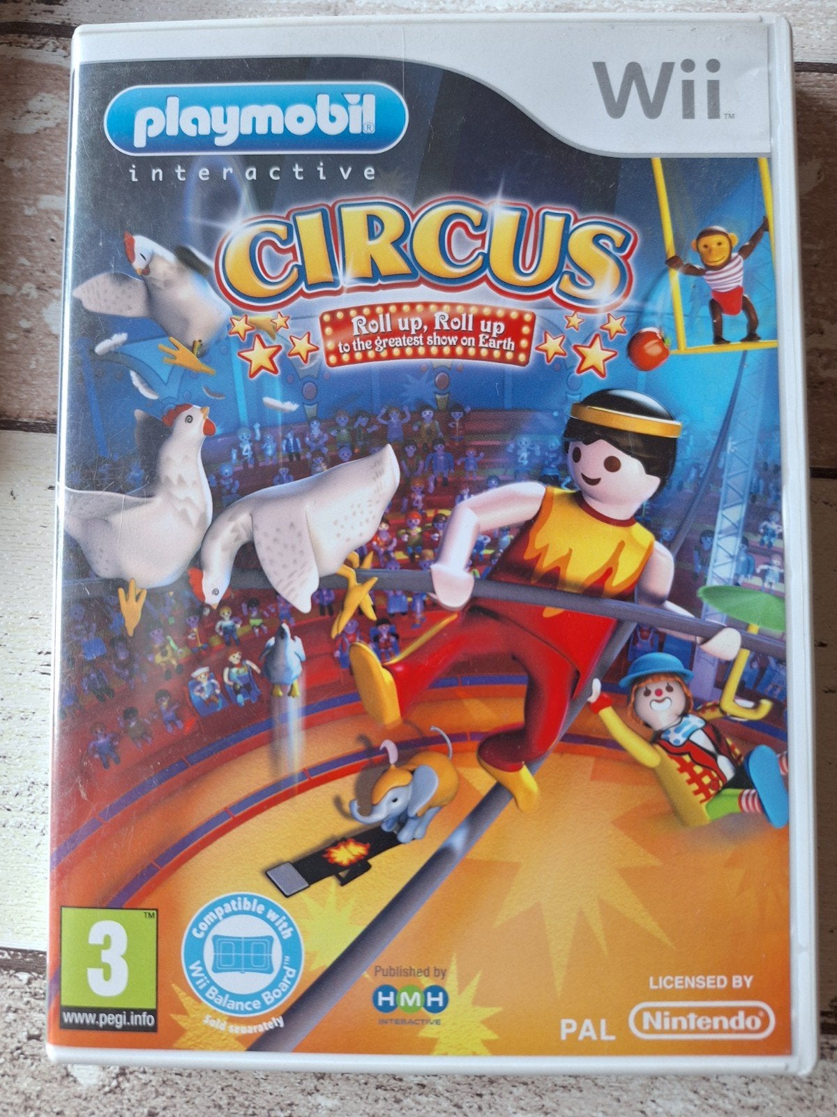 Playmobil Interactive Circus Wii - Roll Up INCL. BOARD, Spelcomputers en Games, Ophalen of Verzenden, Gebruikt, Zonder controller