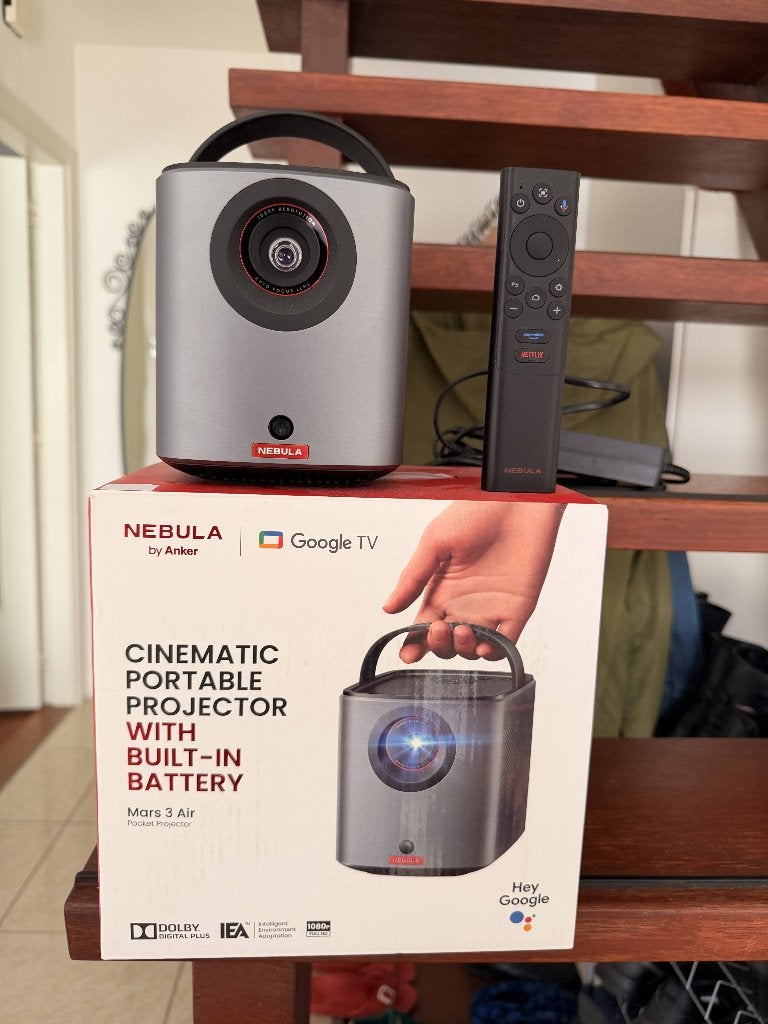Nebula Mars 3 Air beamer (weinig gebruikt), LED, Ophalen of Verzenden, Zo goed als nieuw, Nebula