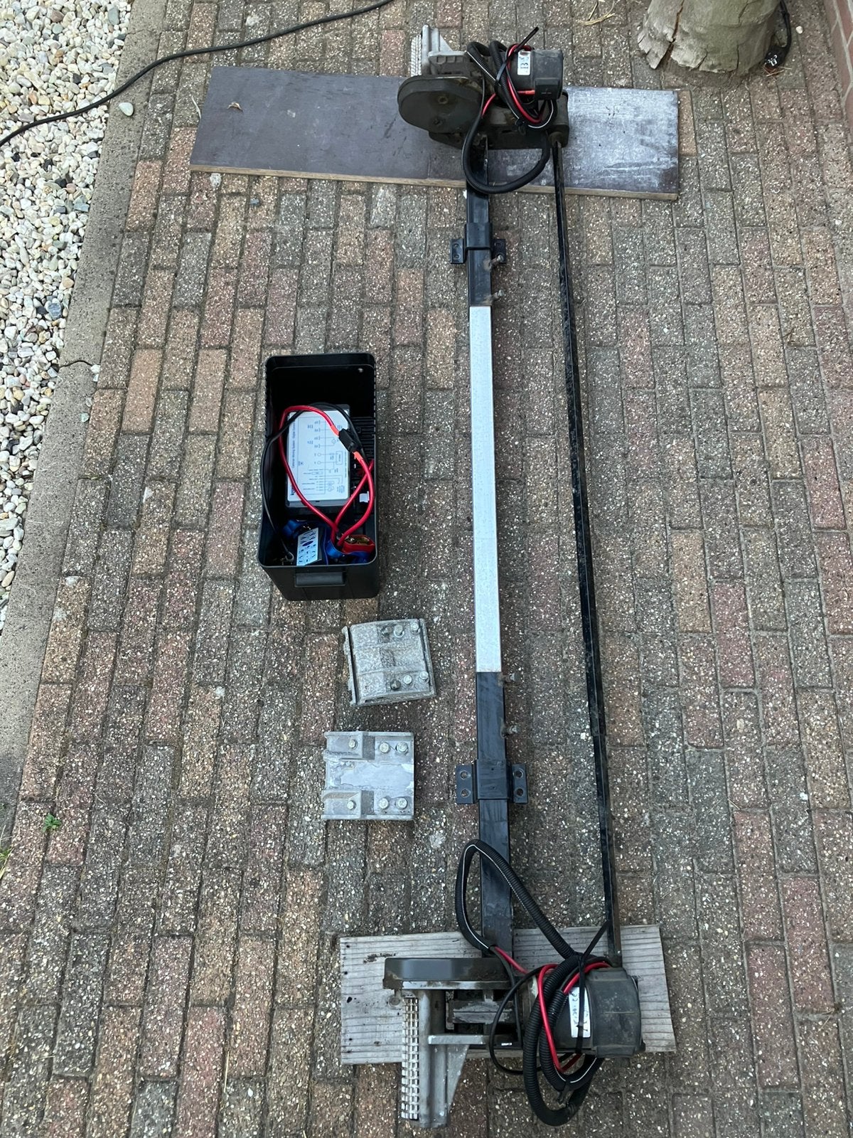 Kronings mover caravan compleet, Ophalen, Gebruikt