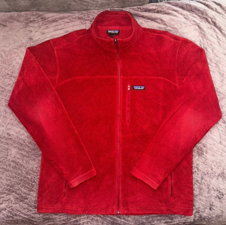 Patagonia Synchilla Thick Pile Fleece Jacket, Ophalen of Verzenden, Zo goed als nieuw, Maat 56/58 (XL), Rood