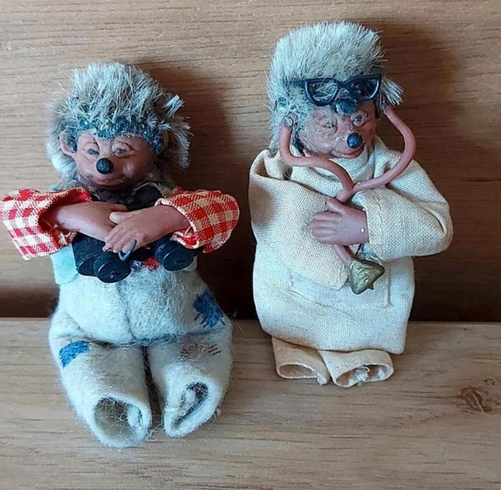 PETER MACKEY STEIFF EGELTJES DOKTER*BOSWACHTER*EGEL, Verzenden, Gebruikt