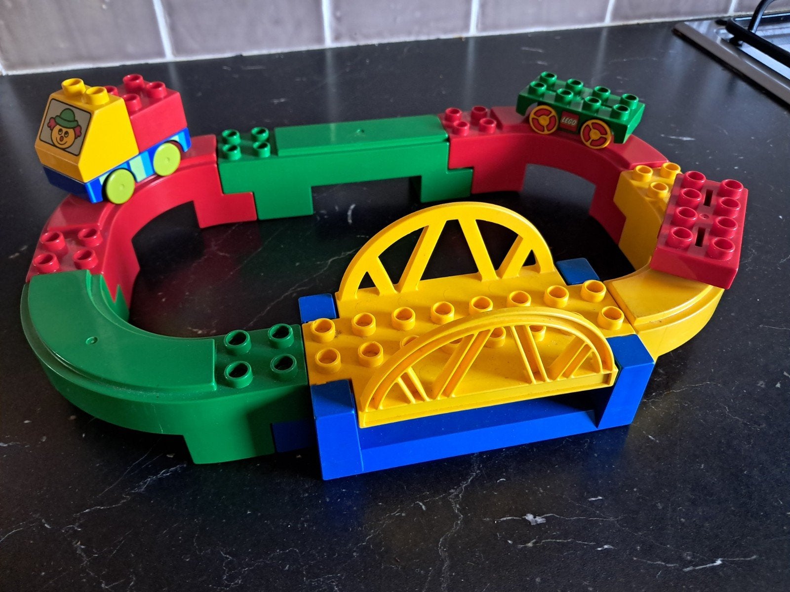 Duplo Monorail autobaan, Ophalen of Verzenden, Zo goed als nieuw, Duplo