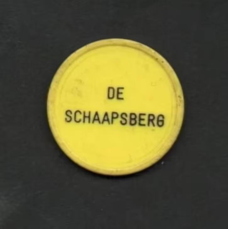 Consumptiemunt Zandberg Drenthe De Schaapsberg (2)., Ophalen of Verzenden, Zo goed als nieuw
