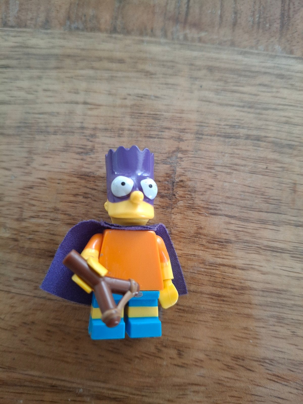 LEGO Bart Simpson als Bartman Minifiguur 71009-5, Ophalen of Verzenden, Gebruikt
