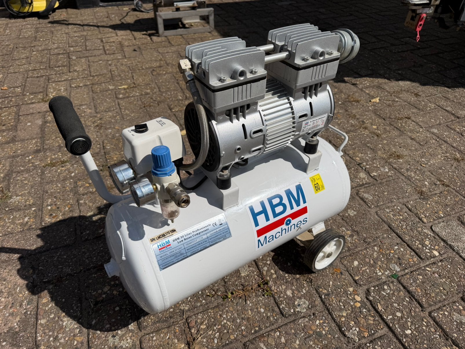 HMB Low Noise Compressor, Ophalen, Gebruikt, Minder dan 200 liter/min