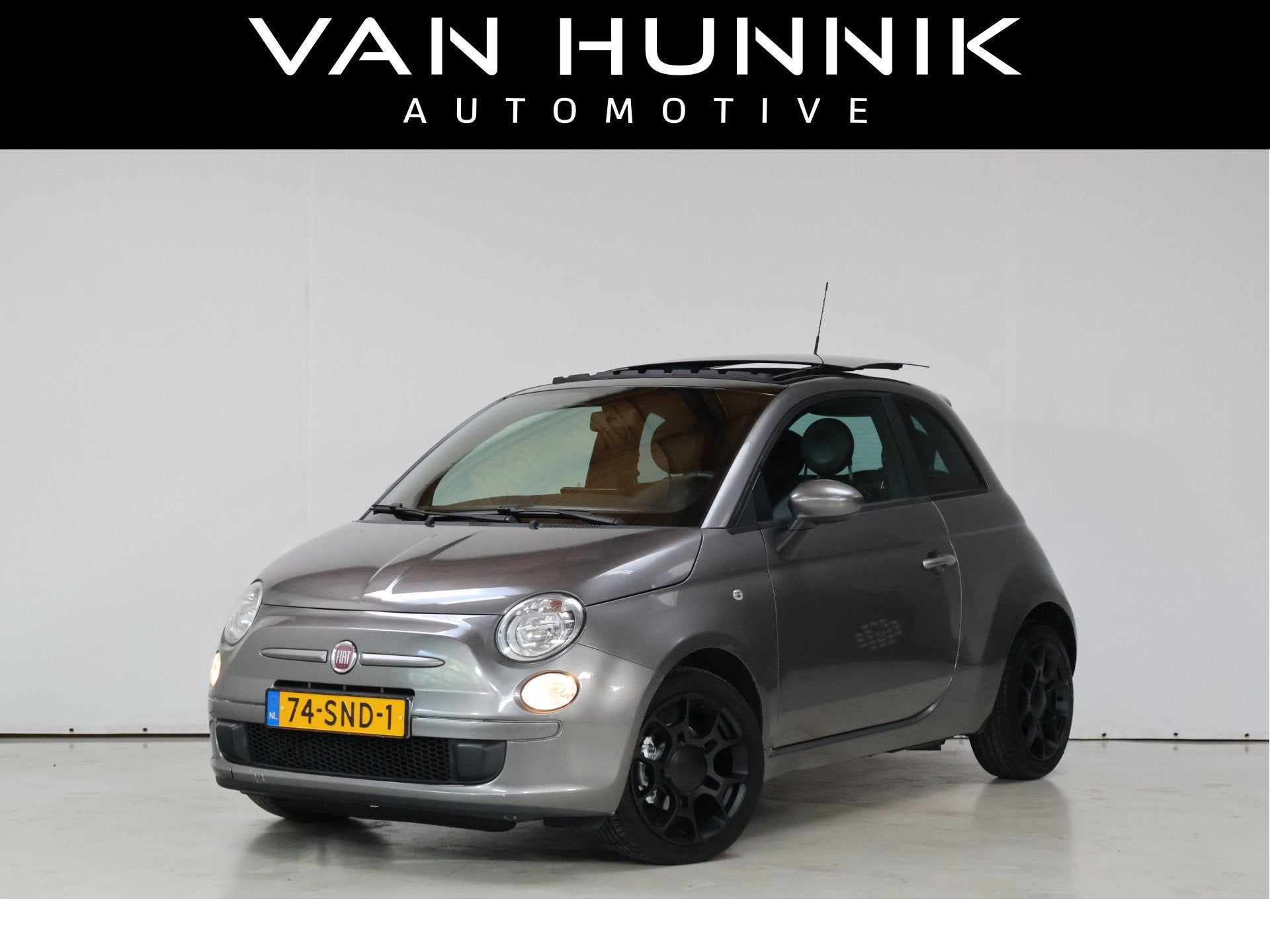 Fiat 500 0.9 TwinAir Plus | Pano | Carplay | Leder, Auto's, Voorwielaandrijving, Euro 5, 86 pk, Gebruikt