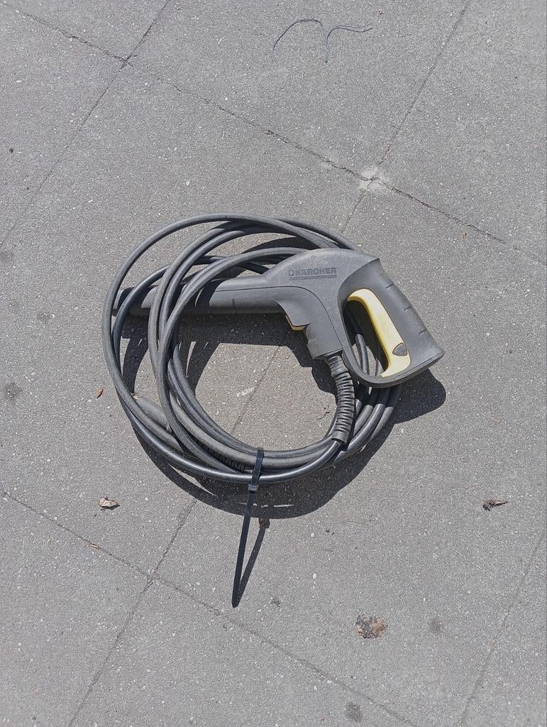 Kärcher terrasteiniger met extra spuitpistool, Ophalen, Gebruikt, Elektrisch, Kärcher