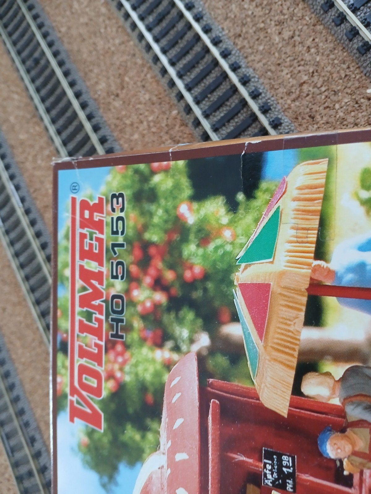 Nieuw in doos Vollmer HO 5153 Aardbeienkiosk, Ophalen of Verzenden, Nieuw, Brug, Tunnel of Gebouw, Overige merken