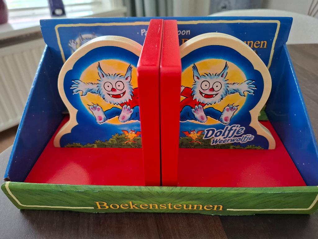 Dolfje Weerwolfje boekensteunen, Ophalen, Nieuw, Fictie algemeen