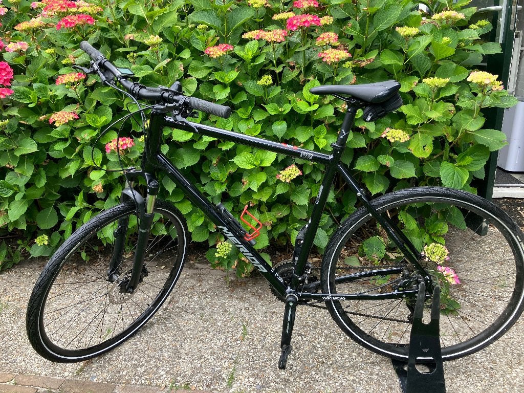 Sportfiets Merida Crossway 500, Fietsen en Brommers, 28 inch, Vering, Zo goed als nieuw, 15 tot 20 versnellingen