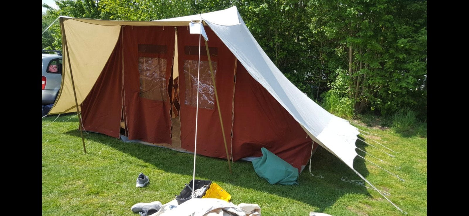 tent voor de tuin QUICK STAR Rank paviljoen 3x3m metalen partytent Terra Tuin, terras & gazon Unterdachmarkise Bed Size:US Full Top Inflatable Camping Tents