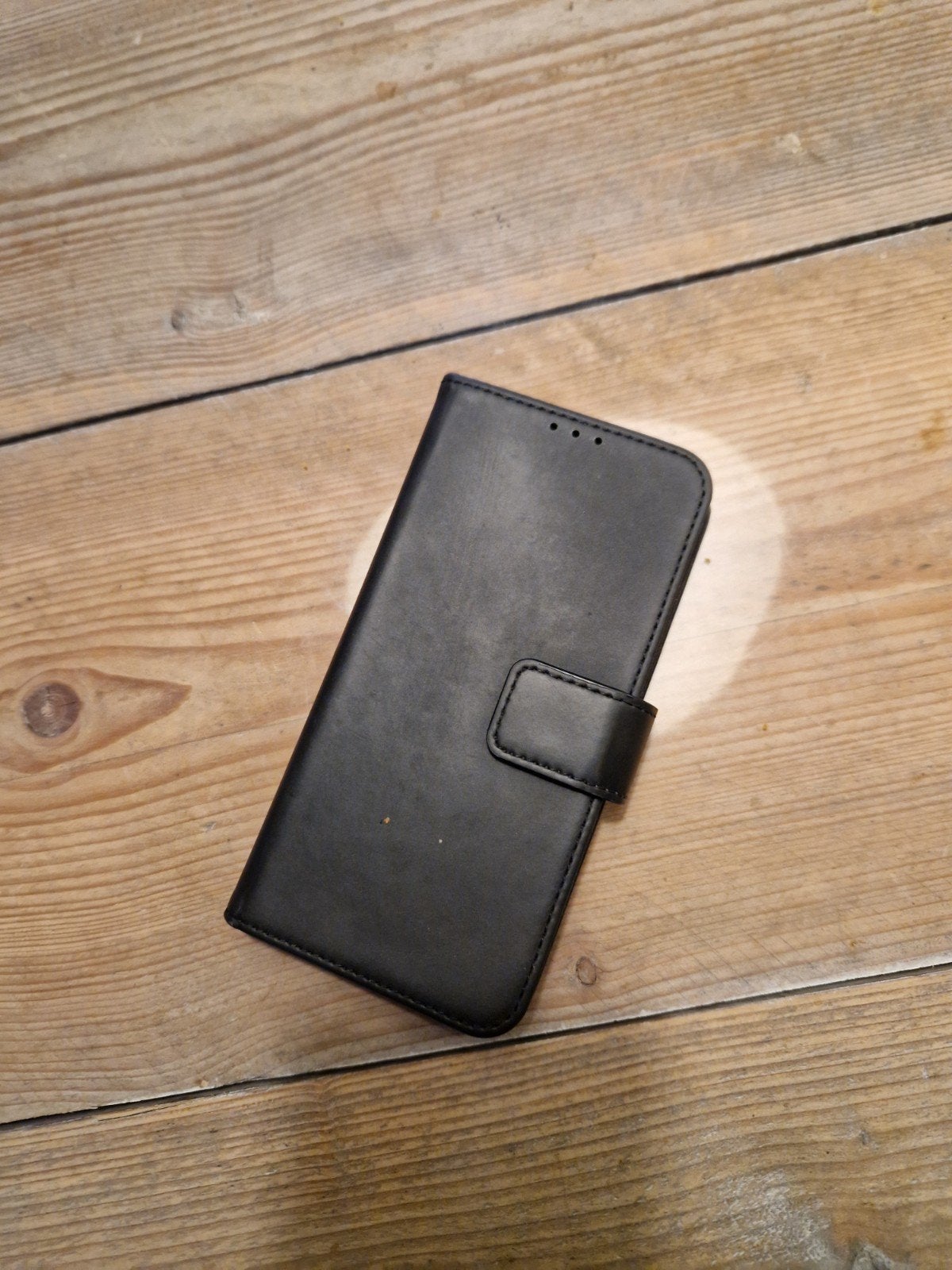 Hoesje voor Samsung S22 - Zwart Flipcase met Pasjeshouder, Ophalen of Verzenden