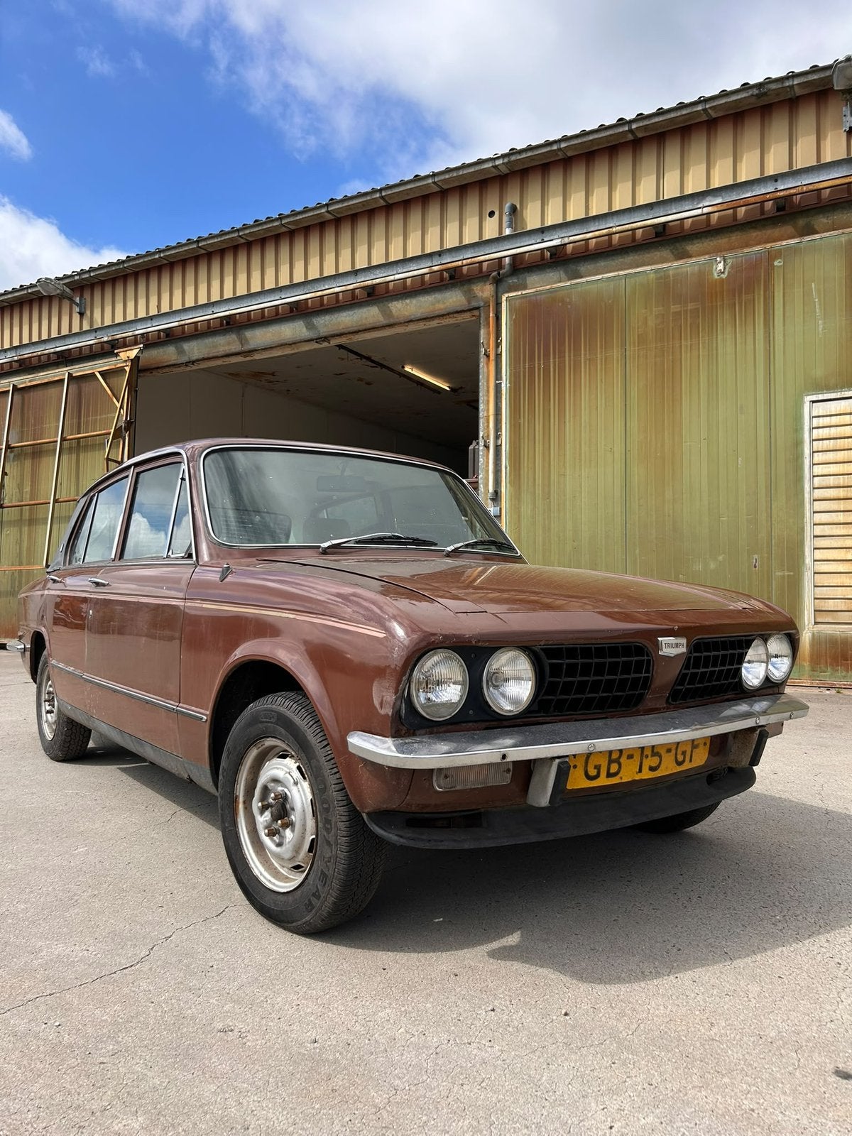 Triumph Dolomite 1.9 HL 1980 Bruin, Auto's, Overige modellen, 4 cilinders, Bruin, Origineel Nederlands