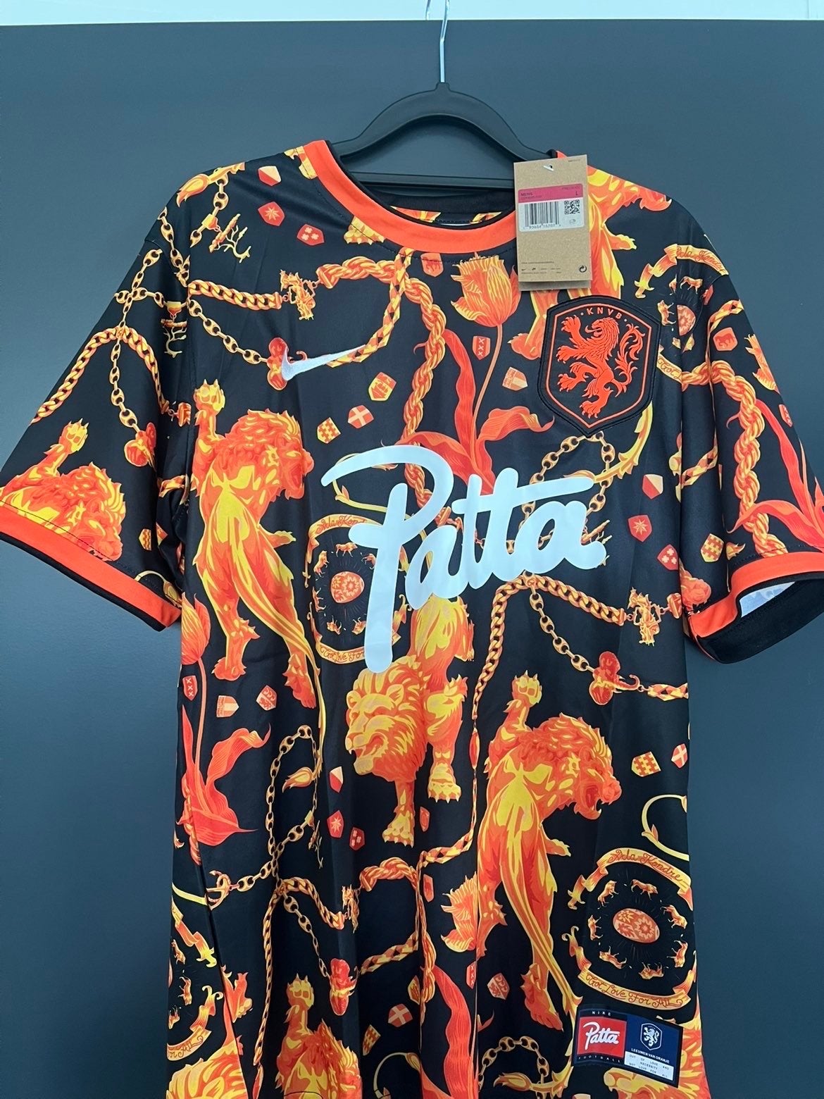 Patta x KNVB Nederlands Voetbalshirt, Kleding | Heren, Sportkleding, Meerkleurig, Nieuw, Overige maten, Ophalen of Verzenden