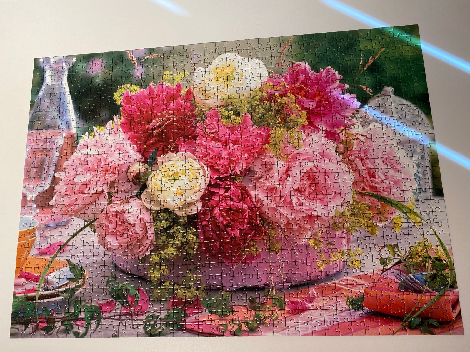 Ravensburger Legpuzzel 1000 stukjes - Bloemen, Ophalen of Verzenden, 500 t/m 1500 stukjes, Legpuzzel