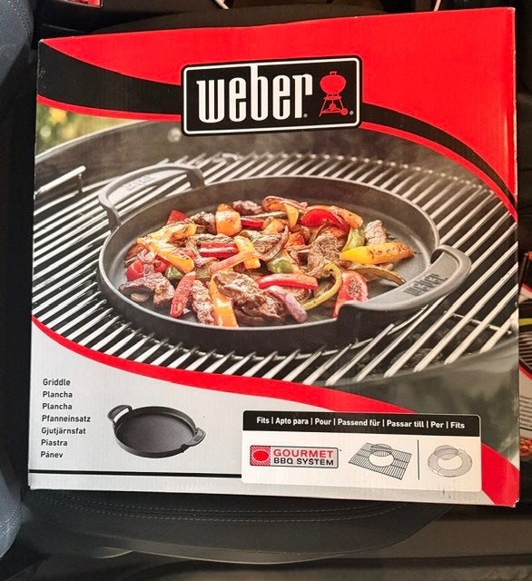 Weber bakpan bbq nieuw, Ophalen, Nieuw, Weber