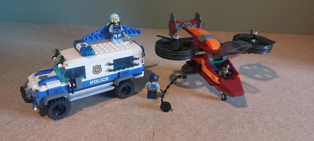 Lego City 60209 Sky Police Diamond Heist, Compleet, City, Lego, Ophalen of Verzenden