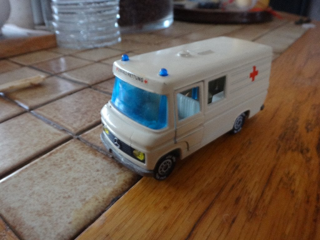 siku MB  L 406D, Ophalen of Verzenden, Gebruikt, Auto, SIKU