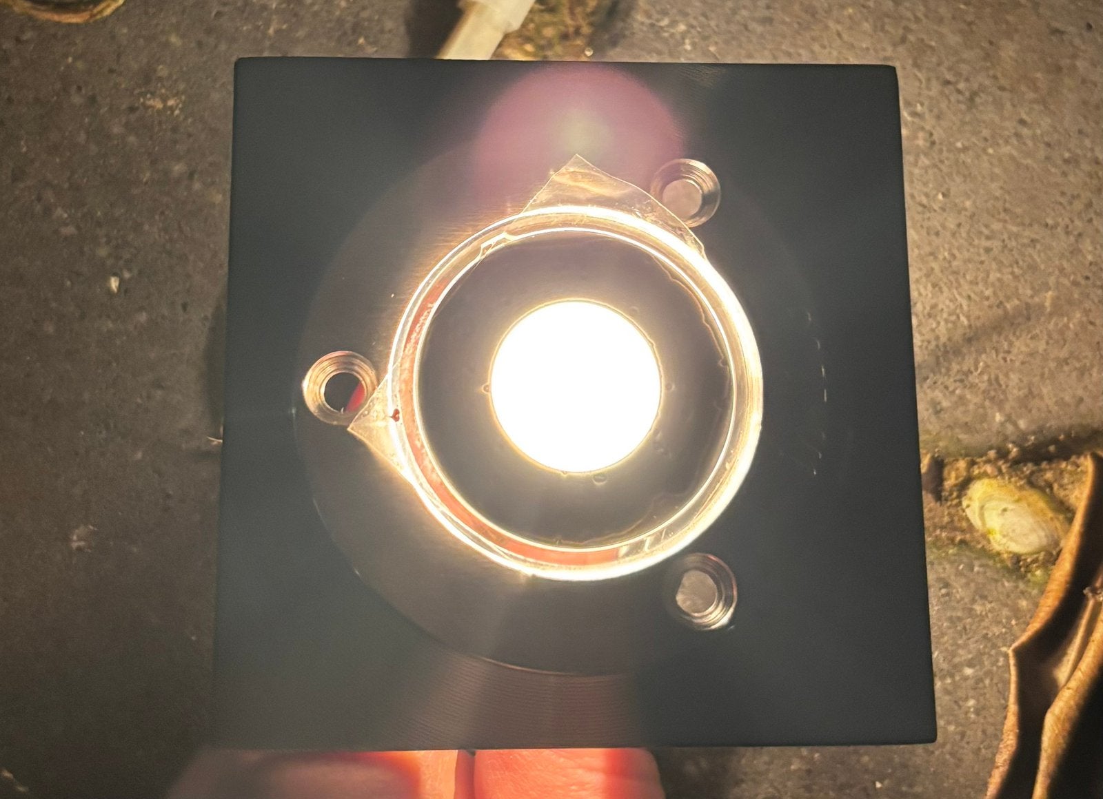 In-Lite grondspot 3W NIEUW Inclusief connector & grondplaat!, Tuin en Terras, Minder dan 50 watt, Nieuw, Ophalen of Verzenden
