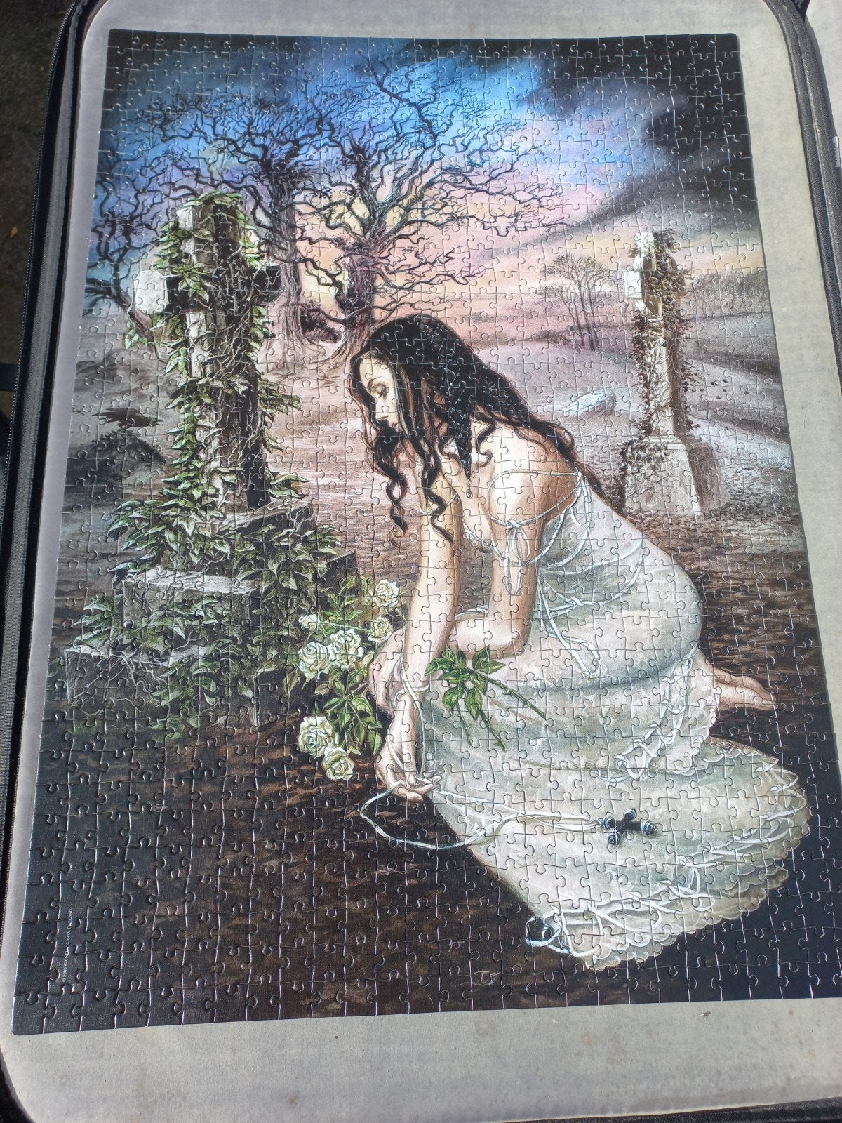 te koop 1000st.puzzle gothic collection, Ophalen of Verzenden, 500 t/m 1500 stukjes, Zo goed als nieuw