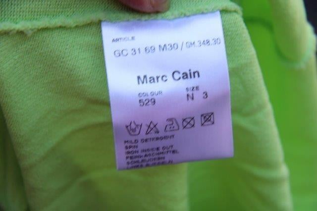 Vestje lime Marccain mt N3 (M/38) vaste prijs AANBIEDING, Kleding | Dames, Truien en Vesten, Maat 38/40 (M), Verzenden, Zo goed als nieuw