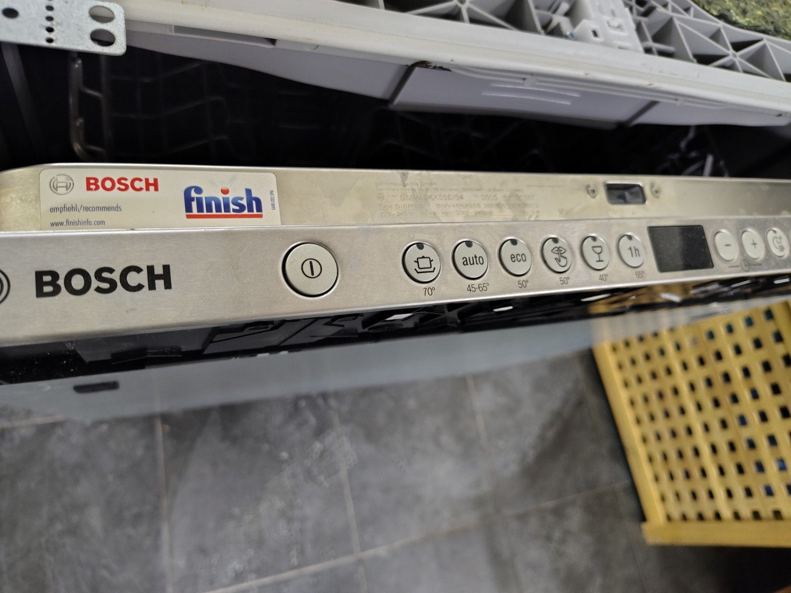 Bosch SMV46KX55E inbouwvaatwasser slechts 5 maanden gebruikt