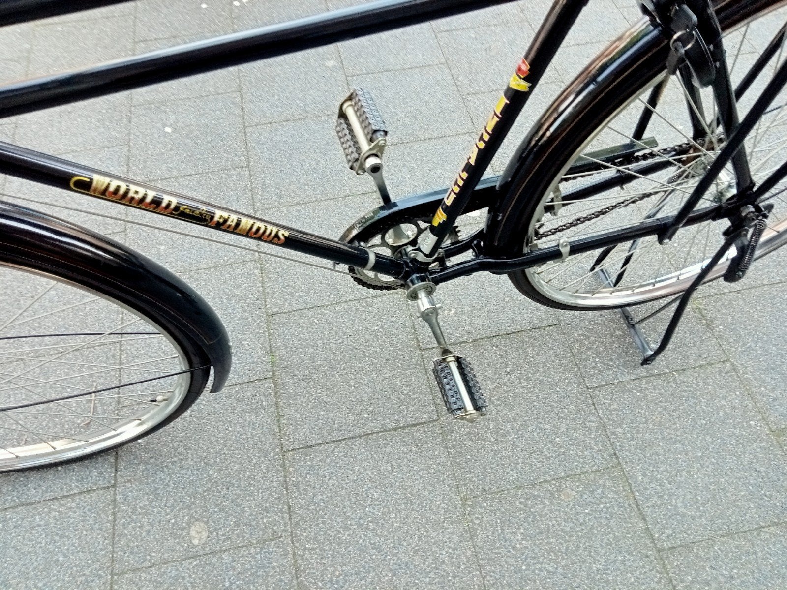 Prachtige zwarte Incalcu World Famous herenfiets. Uniek !, Fietsen en Brommers, 55 tot 59 cm, Ophalen, Velgrem, Incalcu