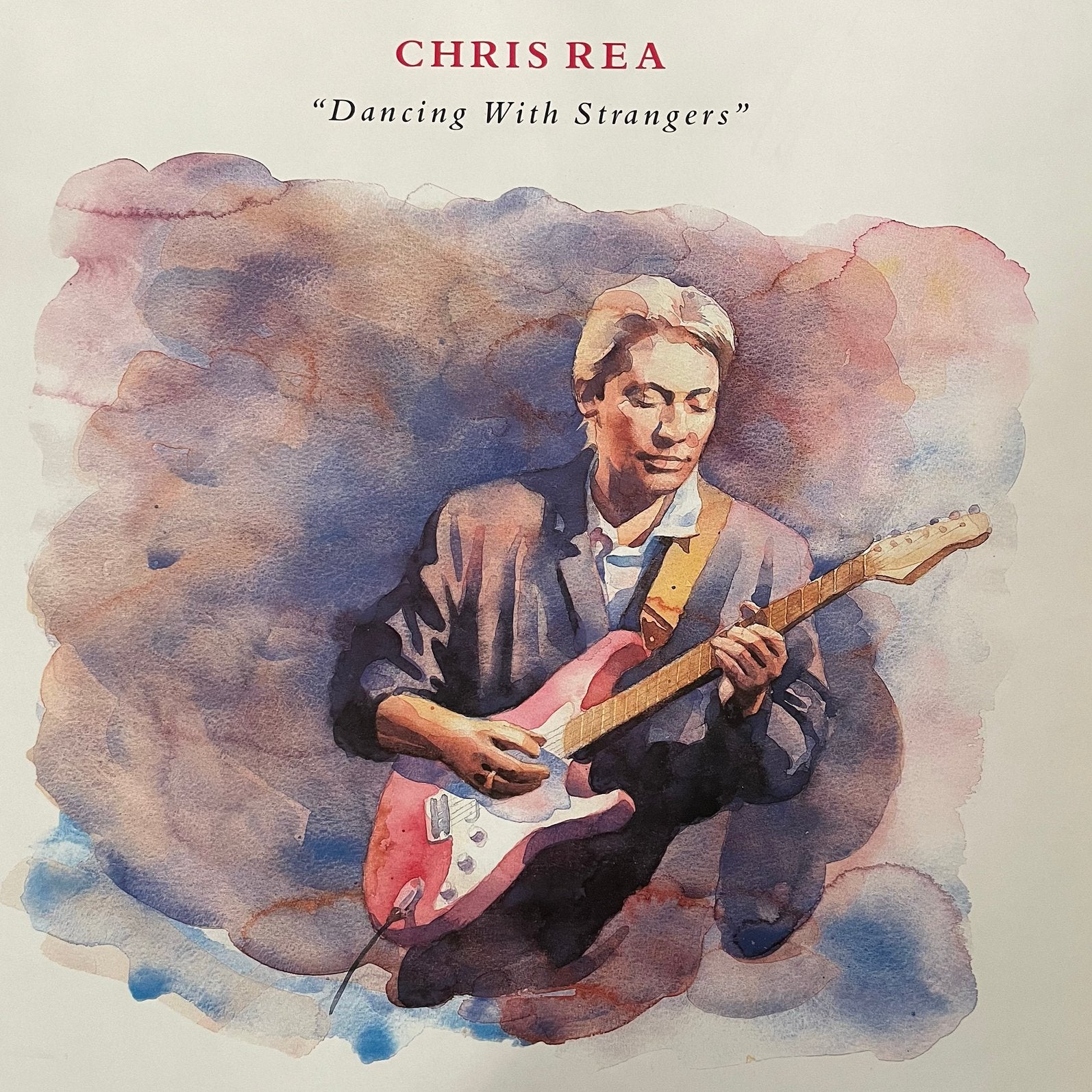 Chris Rea - Dancing with strangers, Ophalen of Verzenden, Zo goed als nieuw, 12 inch, Poprock