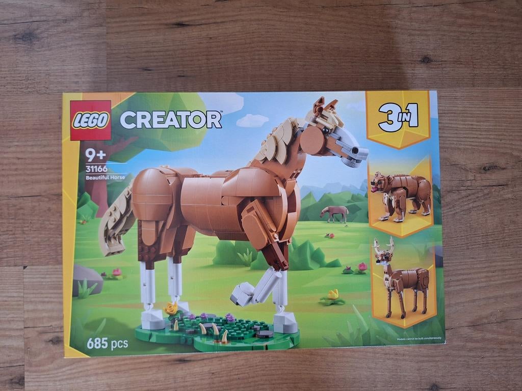 Lego Creator 31166 Beautiful Horse 3-in-1 set, Ophalen of Verzenden