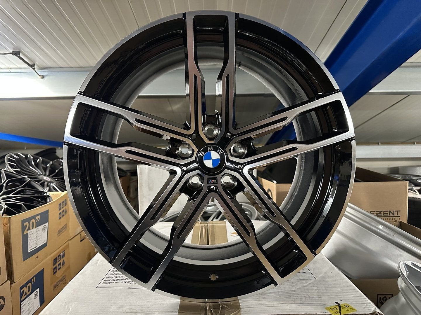 NIEUW 19inch BMW M3 Style Breedset Velgen 5x112 G30G20G15, 19 inch, -, -, Banden en Velgen